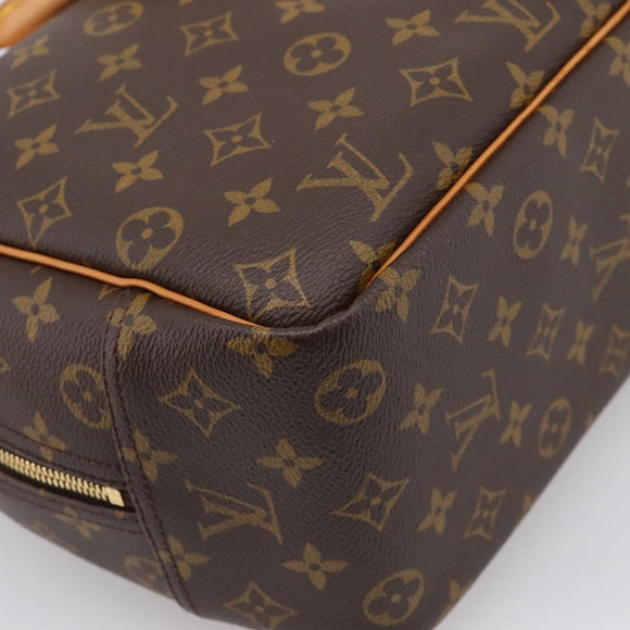 LOUIS VUITTON Monogram Deauville Hand Bag M47270 LV Auth 203292V