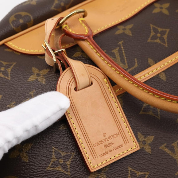 LOUIS VUITTON Monogram Deauville Hand Bag M47270 LV Auth 203292V