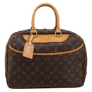 LOUIS VUITTON Monogram Deauville Hand Bag M47270 LV Auth 203292V-2