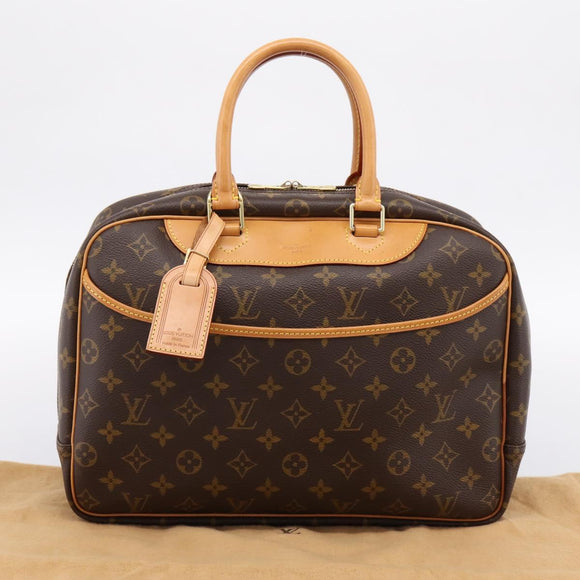 LOUIS VUITTON Monogram Deauville Hand Bag M47270 LV Auth 203292V