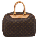 LOUIS VUITTON Monogram Deauville Hand Bag M47270 LV Auth 203292V-3