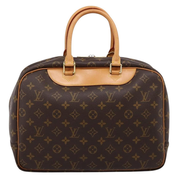 LOUIS VUITTON Monogram Deauville Hand Bag M47270 LV Auth 203292V