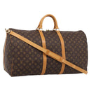LOUIS VUITTON Monogram Keepall Bandouliere 60 Boston Bag M41412 LV Auth 203294V-1