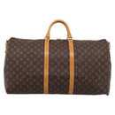 LOUIS VUITTON Monogram Keepall Bandouliere 60 Boston Bag M41412 LV Auth 203294V-13