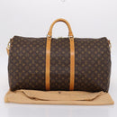 LOUIS VUITTON Monogram Keepall Bandouliere 60 Boston Bag M41412 LV Auth 203294V-12