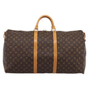 LOUIS VUITTON Monogram Keepall Bandouliere 60 Boston Bag M41412 LV Auth 203294V-2
