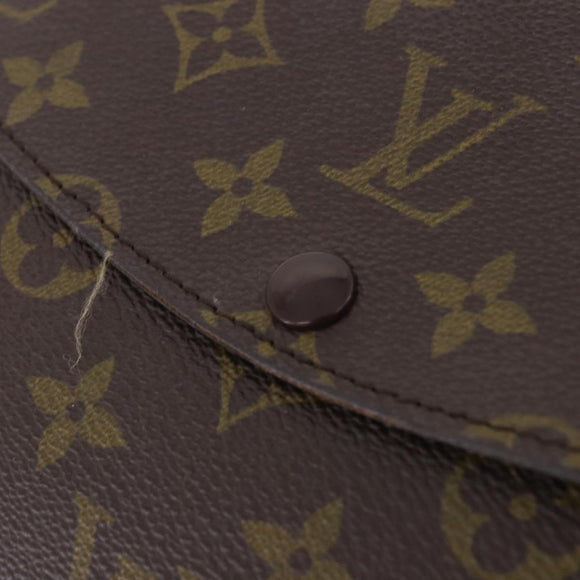 LOUIS VUITTON Monogram Double Rabat Shoulder Bag M51815 LV Auth 203299