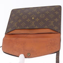 LOUIS VUITTON Monogram Double Rabat Shoulder Bag M51815 LV Auth 203299-21