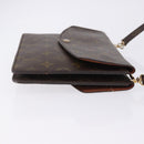 LOUIS VUITTON Monogram Double Rabat Shoulder Bag M51815 LV Auth 203299-5