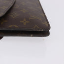 LOUIS VUITTON Monogram Double Rabat Shoulder Bag M51815 LV Auth 203299-7