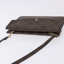 LOUIS VUITTON Monogram Double Rabat Shoulder Bag M51815 LV Auth 203299-8