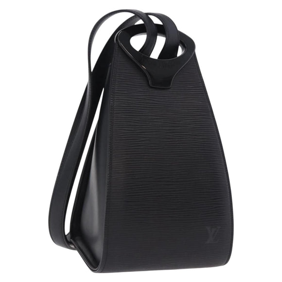 LOUIS VUITTON Epi Migny Shoulder Bag Black M52392 LV Auth 203300