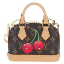 LOUIS VUITTON Monogram Cherry LVxYK Nano Alma Hand Bag M13416 LV Auth 203301SM-2