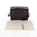 LOUIS VUITTON Solar Powered Ray Soft Trunk Shoulder Bag M44427 LV Auth 203303M-12