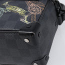 LOUIS VUITTON Damier Grafitte Mini Soft Trunk Bag N45278 LV Auth 203304M-14