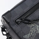 LOUIS VUITTON Damier Grafitte Mini Soft Trunk Bag N45278 LV Auth 203304M-17