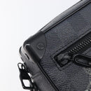 LOUIS VUITTON Damier Grafitte Mini Soft Trunk Bag N45278 LV Auth 203304M-18