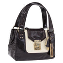LOUIS VUITTON Cruise Line Sack Bicolour Bag Patent Leather LV Auth 203305V-1