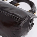 LOUIS VUITTON Cruise Line Sack Bicolour Bag Patent Leather LV Auth 203305V-19