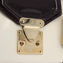 LOUIS VUITTON Cruise Line Sack Bicolour Bag Patent Leather LV Auth 203305V-20