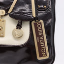LOUIS VUITTON Cruise Line Sack Bicolour Bag Patent Leather LV Auth 203305V-21