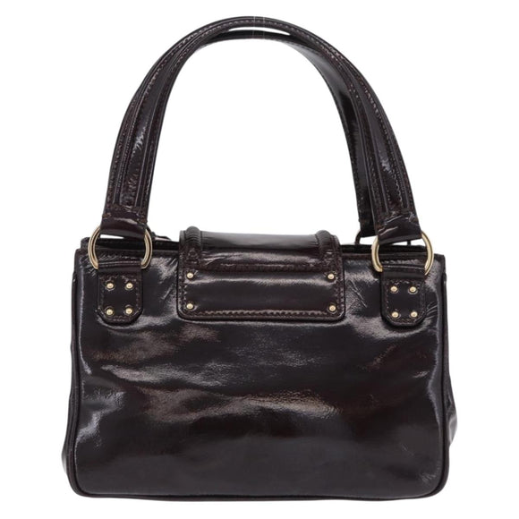 LOUIS VUITTON Cruise Line Sack Bicolour Bag Patent Leather LV Auth 203305V
