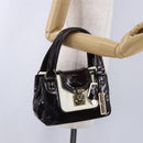 LOUIS VUITTON Cruise Line Sack Bicolour Bag Patent Leather LV Auth 203305V-35