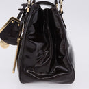 LOUIS VUITTON Cruise Line Sack Bicolour Bag Patent Leather LV Auth 203305V-3