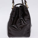 LOUIS VUITTON Cruise Line Sack Bicolour Bag Patent Leather LV Auth 203305V-4