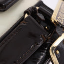 LOUIS VUITTON Cruise Line Sack Bicolour Bag Patent Leather LV Auth 203305V-7