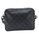 LOUIS VUITTON Monogram Eclipse Steamer Messenger Bag M45585 LV Auth 203307V-3