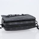 LOUIS VUITTON Monogram Eclipse Steamer Messenger Bag M45585 LV Auth 203307V-6