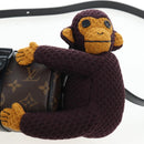 LOUIS VUITTON Monkey Puppet KeepallXS Boston Bag M80118 LV Auth 203309SM-20