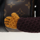 LOUIS VUITTON Monkey Puppet KeepallXS Boston Bag M80118 LV Auth 203309SM-21