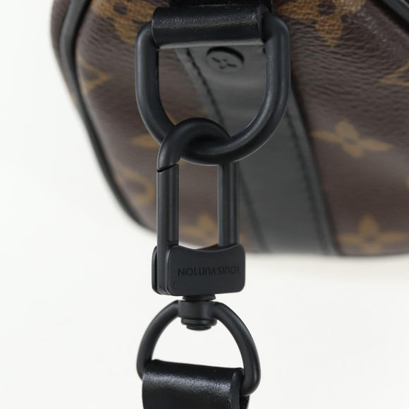 LOUIS VUITTON Monkey Puppet KeepallXS Boston Bag M80118 LV Auth 203309SM