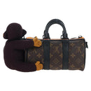LOUIS VUITTON Monkey Puppet KeepallXS Boston Bag M80118 LV Auth 203309SM-2