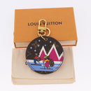 LOUIS VUITTON Monogram Porte Cles Ski Bear Charm M63756 LV Auth 203312M-11