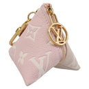 LOUIS VUITTON Monogram Empreinte Berlingo Charm Beige M00669 LV Auth 203314M-1