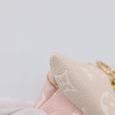 LOUIS VUITTON Monogram Empreinte Berlingo Charm Beige M00669 LV Auth 203314M-10