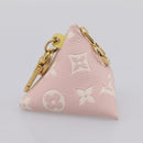 LOUIS VUITTON Monogram Empreinte Berlingo Charm Beige M00669 LV Auth 203314M-4