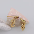 LOUIS VUITTON Monogram Empreinte Berlingo Charm Beige M00669 LV Auth 203314M-6