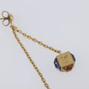 LOUIS VUITTON Pandan Gambling Pierce Metal Gold M66059 LV Auth 203318-16