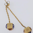 LOUIS VUITTON Pandan Gambling Pierce Metal Gold M66059 LV Auth 203318-22
