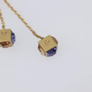 LOUIS VUITTON Pandan Gambling Pierce Metal Gold M66059 LV Auth 203318-24