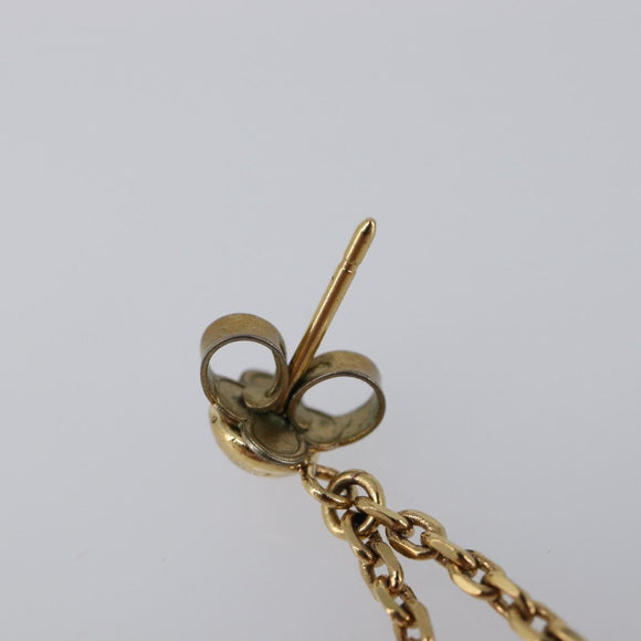 LOUIS VUITTON Pandan Gambling Pierce Metal Gold M66059 LV Auth 203318