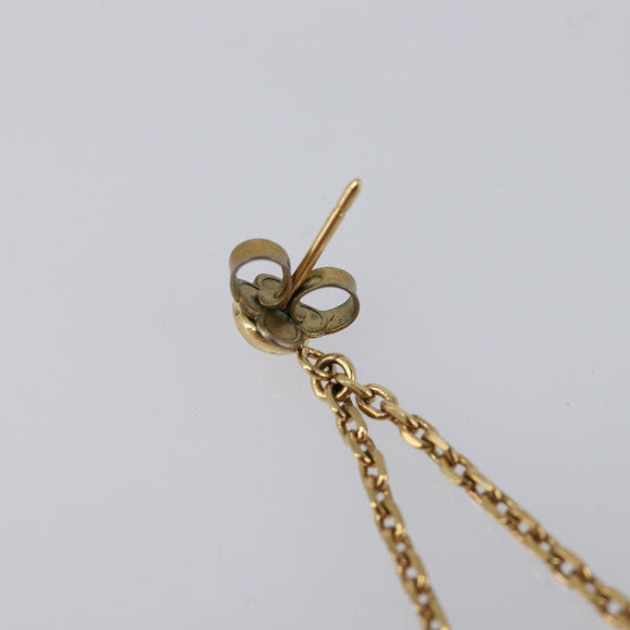 LOUIS VUITTON Pandan Gambling Pierce Metal Gold M66059 LV Auth 203318