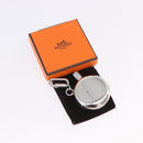 HERMES Perfume Bottle Charm Metal Silver Auth 203319-12