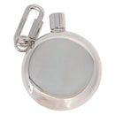 HERMES Perfume Bottle Charm Metal Silver Auth 203319-2