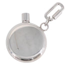 HERMES Perfume Bottle Charm Metal Silver Auth 203319-3