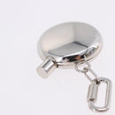 HERMES Perfume Bottle Charm Metal Silver Auth 203319-6